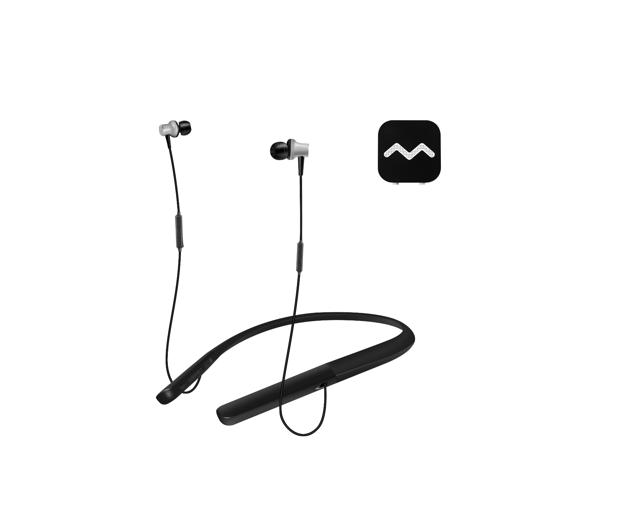 BW51 neckband Bluetooth hearing amplifier with remote microphone